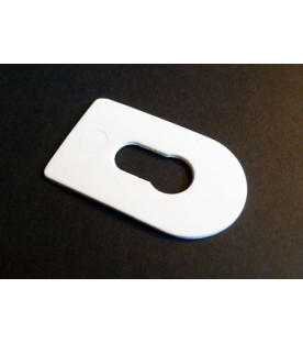 Rigid PVC Reinforcement, White
