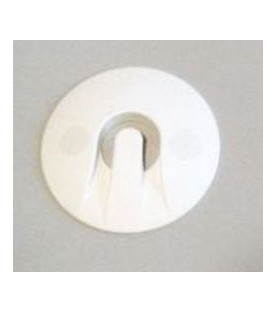 Horizontal Pool Hook, White