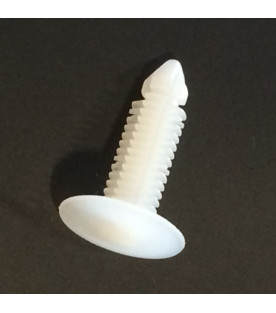 Plastic Ceiling Panel Screw Ø 7 x 28 mm, White