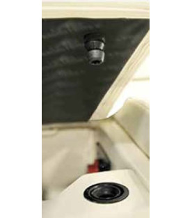 Universal Snap, Black PVC, 39 x 46 mm