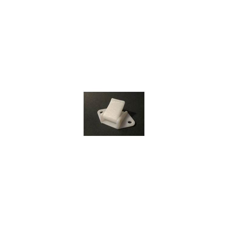Hebilla Tensor Correa 20 mm para Atornillar Blanco