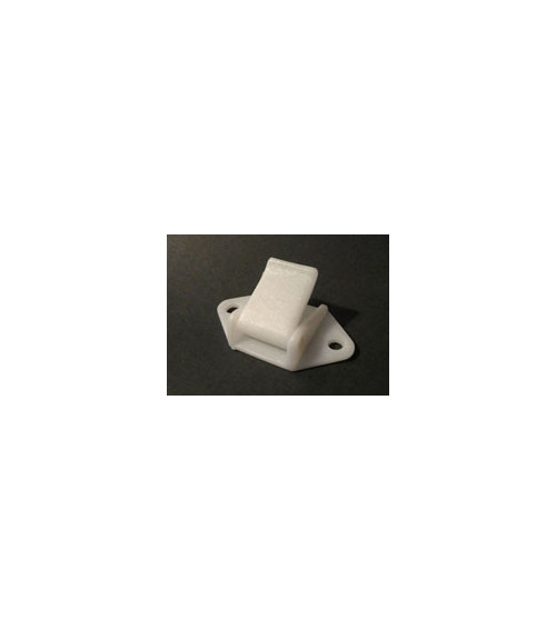 Hebilla Tensor Correa 20 mm para Atornillar Blanco