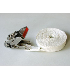 Stainless Ratchet 25 + 5 m Strap 25 mm