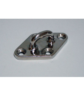Diamond-Shaped Base, Stainless