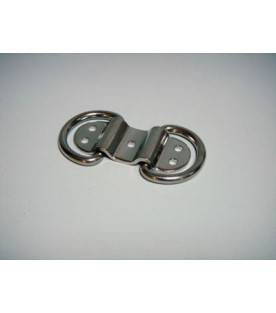 Double Folding Padeye, Stainless