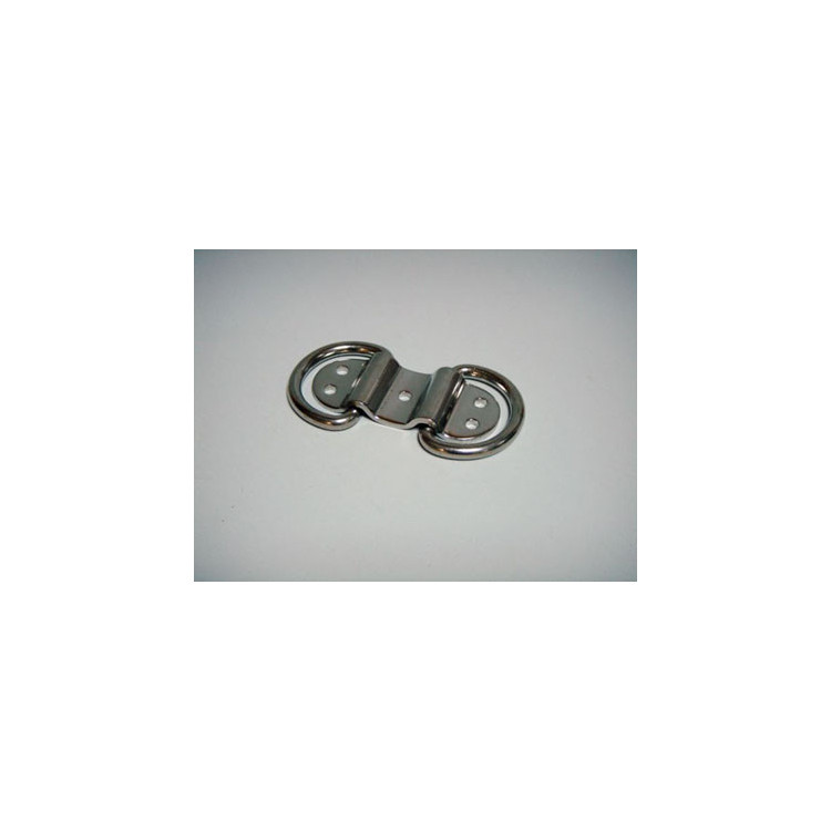 Double Folding Padeye, Stainless