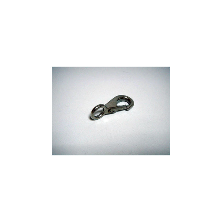 Spring-Loaded Stainless Snap Hook