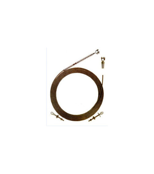 Valla Piscina Cable Ø 5 mm Inox