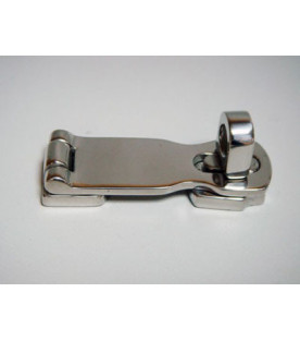 Double-Turn Safety Latch, Stainless