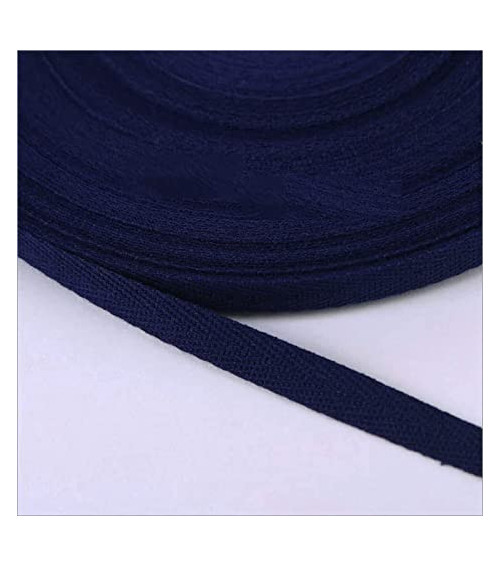 Cinta Ribete Espiga Poliéster Azul Marino