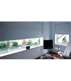 Blackout Light, White / Silver
