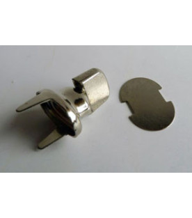 Turn Button Fabric Stud