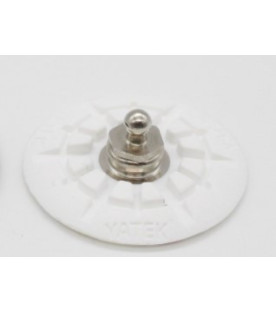 Loxx Snapert, White, with NKL Brass Screw