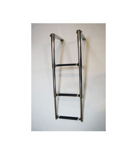 Telescopic Stainless Ladder - 3 Steps