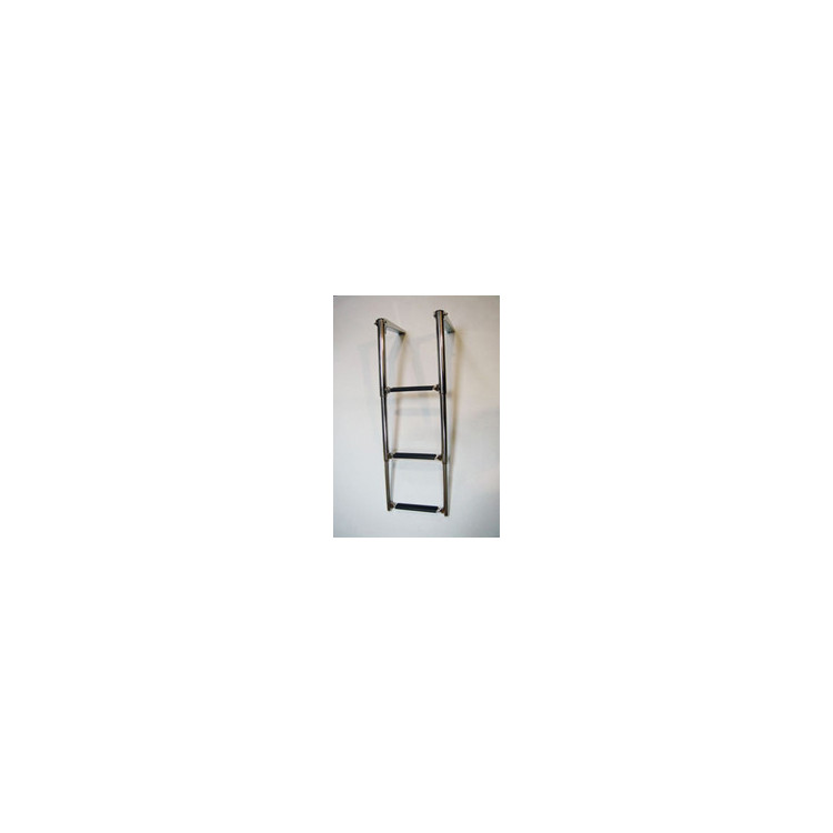 Telescopic Stainless Ladder - 3 Steps