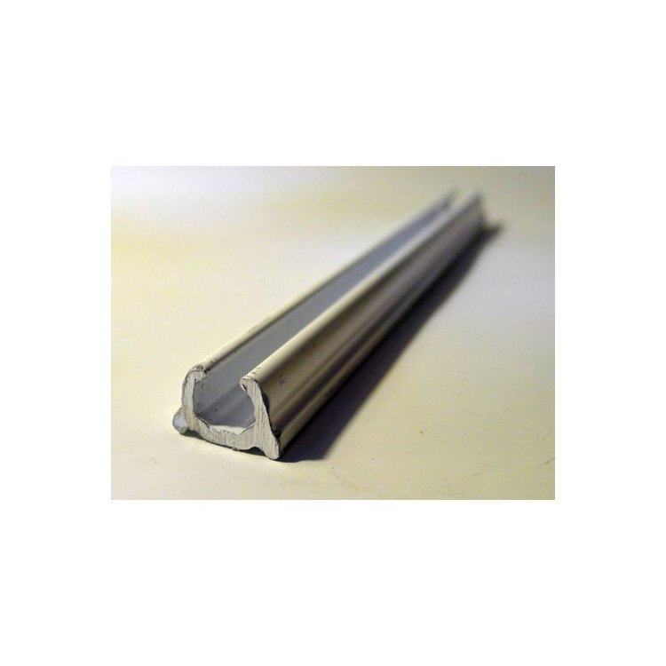 Ceiling Curtain Track Ø 12 mm, White Aluminum