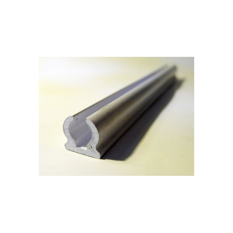 White PVC Sprayhood Track Ø 9 mm