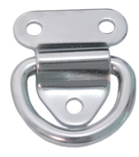 Folding Padeye, Stainless 38 x 26