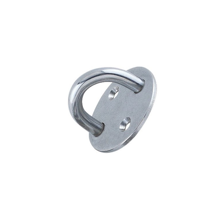 Round Stainless Base with Ring, Ø 5 mm
