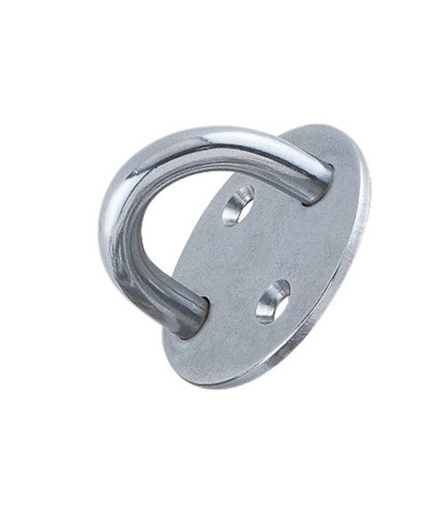 Round Stainless Base with Ring, Ø 5 mm