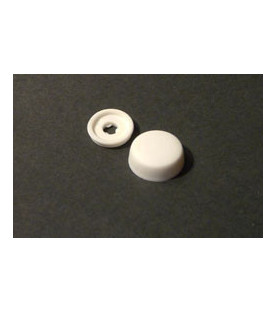 PVC Cap Ø 5 mm, White