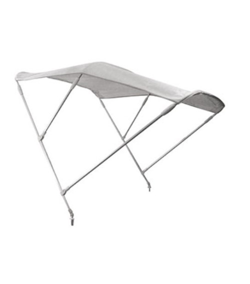 Stainless Bimini, 3 Bows, Ø 22 mm