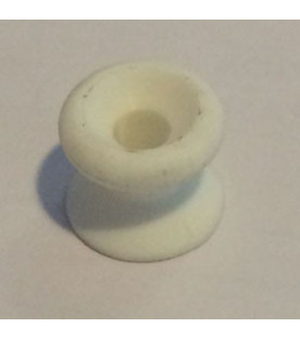 White PVC Dome Cap