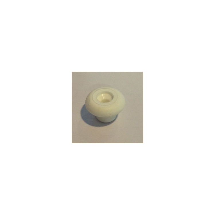 Large White PVC Dome Cap