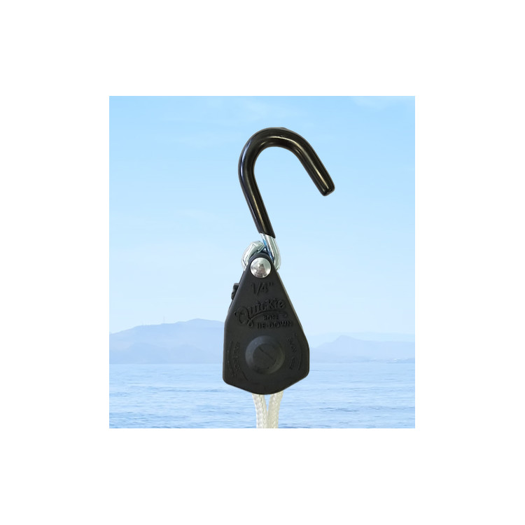 Stainless Hook for 6 mm Rope, Ratchet System