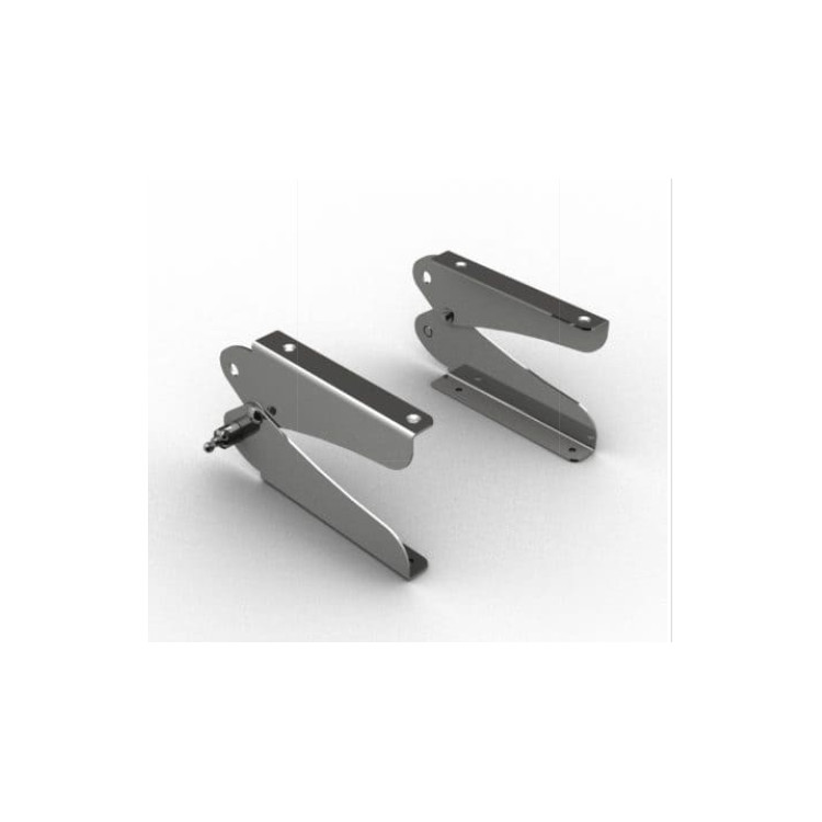 Folding Seat Hinge, Fore / Aft, Stainless