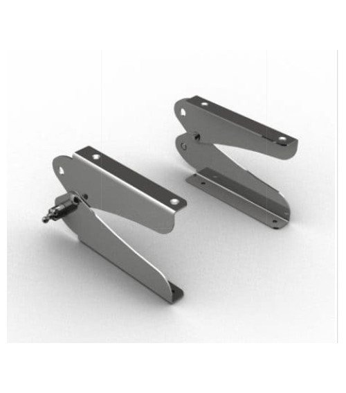 Folding Seat Hinge, Fore / Aft, Stainless