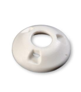 Perfix Base with Screw, White