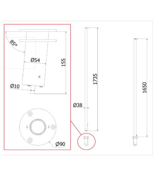 Carbon Fiber Quick-Lock Pole