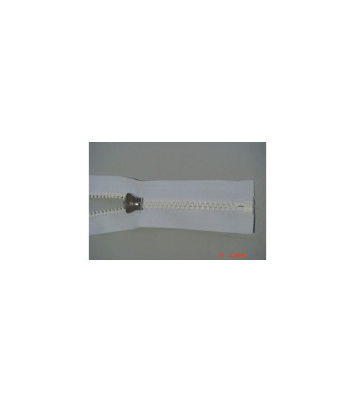 Molded Zipper M15, Stainless Slider