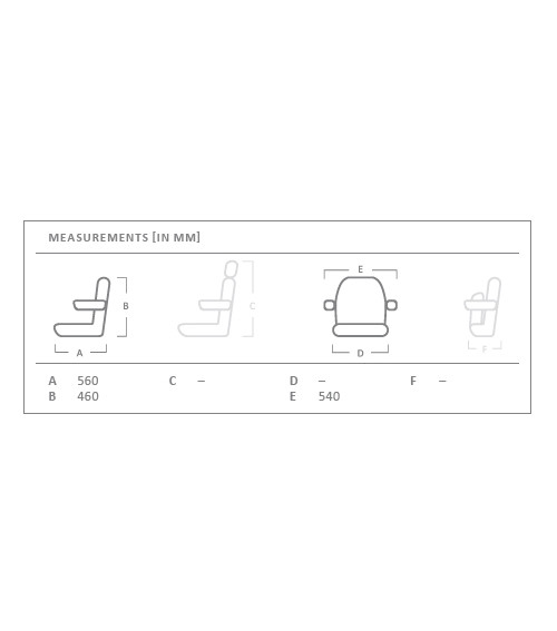 Asiento Piloto Dakota Zwaardvis