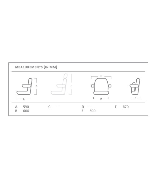 Asiento Piloto Maryland
