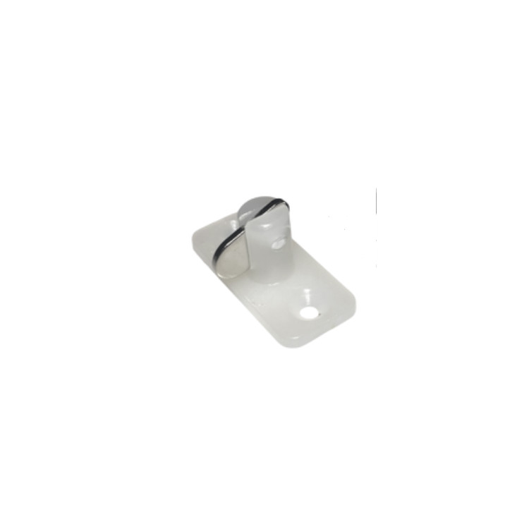 PVC Horizontal Turn Button, White or Black