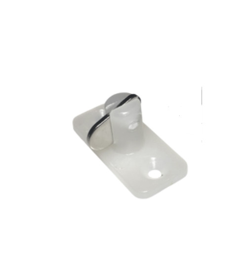 PVC Horizontal Turn Button, White or Black