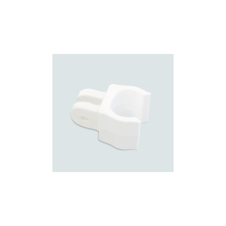 Bimini Tube Clamp, White Nylon