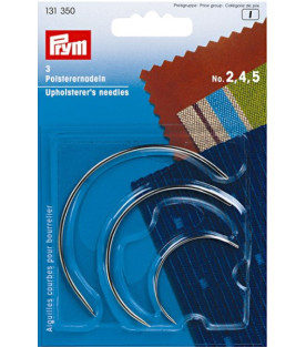 Curved Upholstery Needles 2-4-5, 3 Pieces