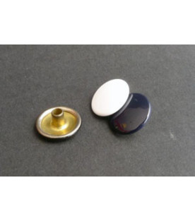 Brass Snap Fastener Cap, Colored