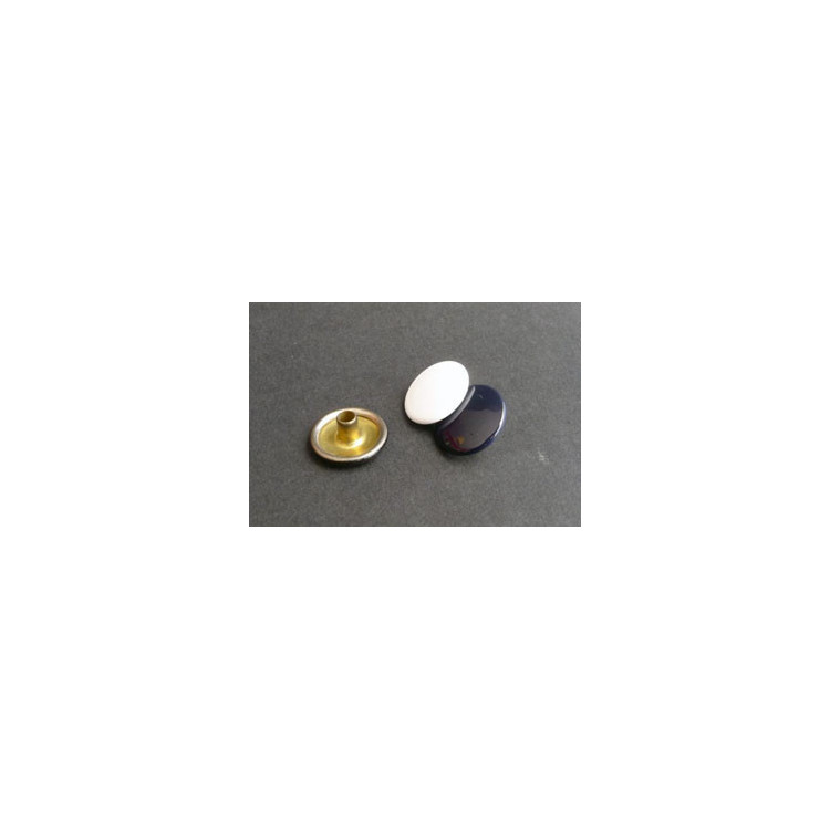 Brass Snap Fastener Cap, Colored