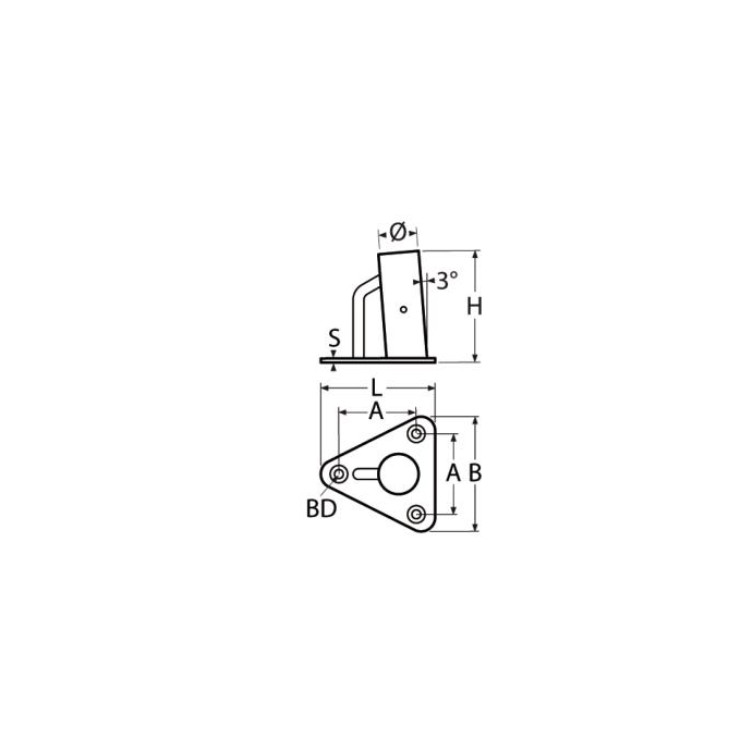 Stanchion Base