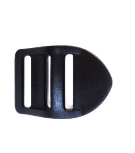 Heavy-Duty Strap Tension Slide 25 mm, Black