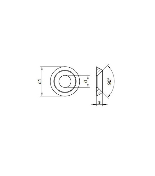 WS9255 Solid Eyelet, 316 Stainless