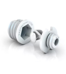Fastmount Male and Female Fastener