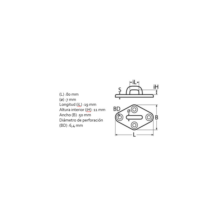 Diamond-Shaped Base, Stainless