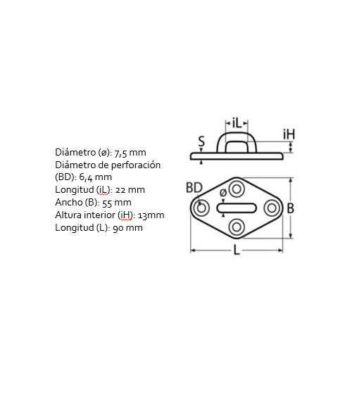 Diamond-Shaped Base, Stainless
