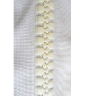 Molded Zipper M15, Continuous, Weldable