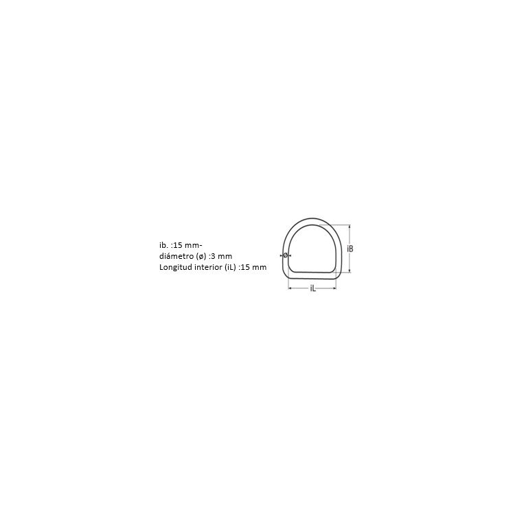 Stainless D-Ring